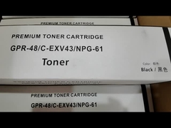 Canon Black Toner NPG61 GPR48 C-EXV43 متوافق مع غلاف الرصاص الرئيسي IR ADV 400IF 500IF