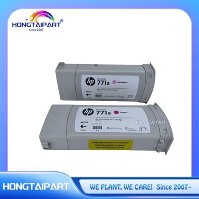 شراء بطاقة الحبر الصورية الأصلية Magenta Vivid 771B B6Y01A B6Y03A B6Y27A لـ HP DesignJet Z6200 Z6600 Z6610 Z6800 Z6810 طابعة 775ml HONGTAIPART التصنيع عبر الإنترنت