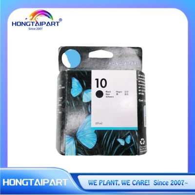 شراء بطاقة الحبر الأصلية C4844A لـ 10 طائرات حبر 500 800 815 820 1000 9110 9120 9130 سوداء HONGTAIPART التصنيع عبر الإنترنت