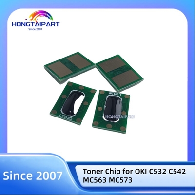 شراء رقاقة حبر 46490608 46490607 46490605 46490606 لطابعة OKI C532 C542 MC563 MC573 متوافقة التصنيع عبر الإنترنت