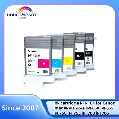 شراء Canon PFI-104 Ink Cartridge for ImagePROGRAF iPF650 iPF655 iPF750 iPF755 iPF760 iPF765 التصنيع عبر الإنترنت