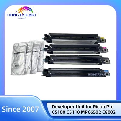 شراء Refurb Ricoh Developer Unit D1362206 D1362207 D1380150 D1382201 D1382205 for Ricoh Pro C5100 C5110 MPC6502 C8002 التصنيع عبر الإنترنت