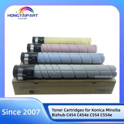 شراء TN512 بطاقة التونر لـ Konica Minolta Bizhub C454 C454e C554 C554e بسعة BK 540g التصنيع عبر الإنترنت