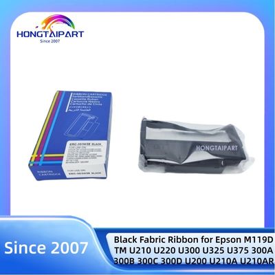 شراء شريط قماش أسود متوافق ERC30 ERC34 ERC38 لطابعة إبسون M119D TM U210 U220 U300 U325 U375 التصنيع عبر الإنترنت