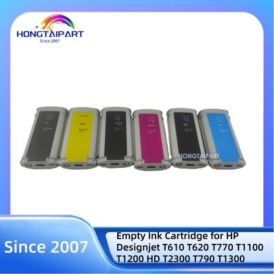 شراء 130ML Ink Cartridge 72 C9403A-MK C9370A-PK C9371A-C C9372A-M C9373A-Y C9374A-G Neutral Packing for HP Designjet Printers التصنيع عبر الإنترنت