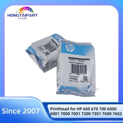 شراء Printhead 3YP17A for HP 660 670 700 6000 6001 7000 7001 7300 7301 7600 7602 التصنيع عبر الإنترنت