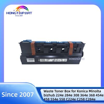 شراء Waste Toner Box WX-103 A4NN-WY3 A4NN-WY1 A4NN-OY2 for Konica Minolta bizhub 224e 284e 308 364e 368 454e 458 554e 558 C224e C258 C284e C308 C364e C368 C454e C458 C554e C558 C658 التصنيع عبر الإنترنت