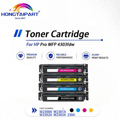 شراء خرطوشة حبر ملونة W2300A- W2303A متوافقة مع طابعة HP MFP 4303fdw التصنيع عبر الإنترنت