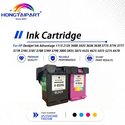 شراء خرطوشة حبر 652 F6V24AE F6V25AE لـ HP Deskjet 1115 2135 3600 3635 3636 3638 التصنيع عبر الإنترنت