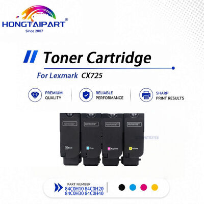 يشتري مجموعة حبر متوافقة مع 4 ألوان 84C0H10-84C0H40 لطابعة الليزر Lexmark CX725 التصنيع عبر الإنترنت