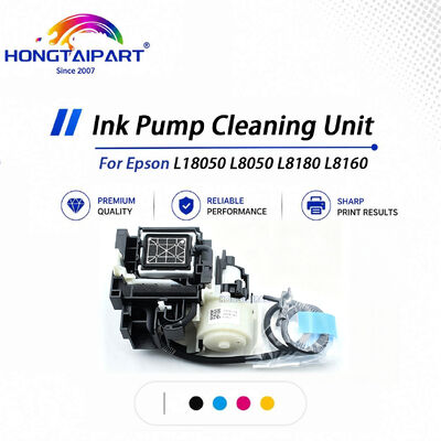 يشتري وحدة تنظيف مضخة الحبر Epson ذات التصميم السلس لشفط الحبر والمانعة للتسرب للطابعة L18050 L8050 L8180 L8160 التصنيع عبر الإنترنت
