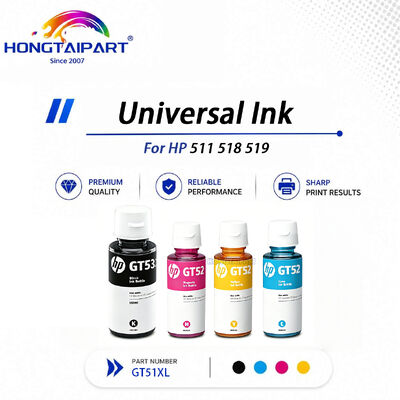يشتري عرض ألوان زاهية بالحبر العالمي HP GT51XL طباعة سلسة بدون انسداد رأس الطباعة التصنيع عبر الإنترنت