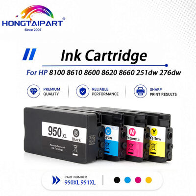 يشتري خرطوشة حبر متوافقة مع HP 8100 8610 8600 8620 8660 251dw 276dw، بخاخ حماية فوهة خرطوشة حبر 950XL 951XL متناسق مع التدفق ومطابق للون التصنيع عبر الإنترنت