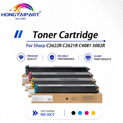 يشتري خرطوشة حبر MX-30CT MX-60CT مضبوطة لونيًا، تشبع مقيد، ثابت متوافق مع Sharp C2622R C2621R C4081 5082R التصنيع عبر الإنترنت