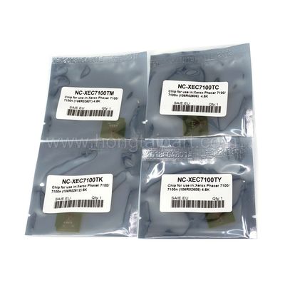 شريحة خرطوشة الحبر لزيروكس فيزر 7100 7100N (106R02606 106R02607 106R02608 106R02612)