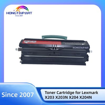 خرطوشة حبر معاد تصنيعها X203A21G مع تعبئة محايدة لطابعات Lexmark X203 X203N X204 X204N
