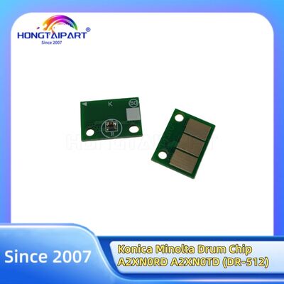 شريحة درام لـ Konica Minolta BH C224 C364 C284 C454 C554 C224e C284e C454e C258 C308 A2XN0RD (DR-512K) A2XN0TD (DR-512) DK-512 DK512 قطع غيار ولوازم Hongtaipart