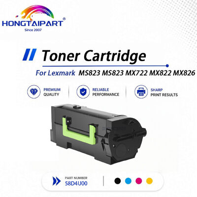 خرطوشة حبر 58D4U00 متوافقة مع العلامة التجارية الجديدة لـ Lexmark MS823 MX722 MX822 MX826