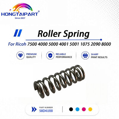Durable Cleaning Web Sponge Roller Spring High Tension For Ricoh 7500 4000 5000 4001 5001 1075 2090 8000 9000 9001