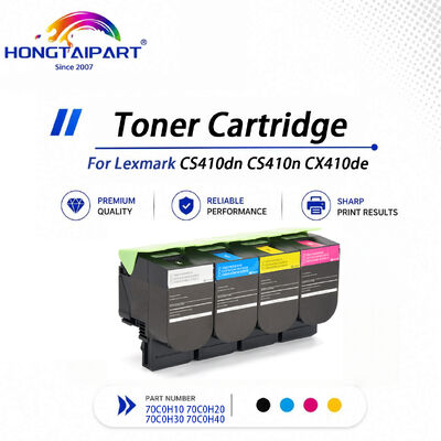 خرطوشة حبر Lexmark CX410 منخفضة العيوب ذات صورة واضحة للطابعة متعددة الوظائف المكتبية CS410n CX410