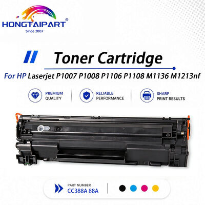 خرطوشة حبر سوداء حادة CC388A 88A لطابعة HP ليزر جيت P1007 P1008 P1106 P1108 M1136 M1213nf